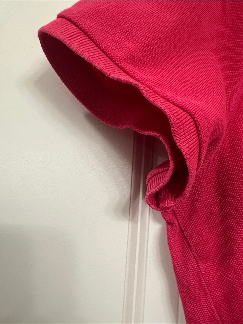 Polo by Ralph Lauren Bright Pink Short Sleeve Polo with Signature Pony